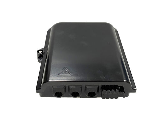 Beli YINGDA 8Port Fiber Optic Splitter Box untuk FTTH Drop Kabel Distribusi Hitam 8 Core SC Allen Screw UL94 V0 pembuatan online