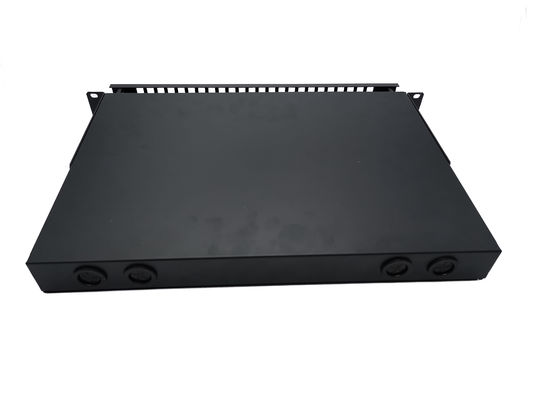 Beli 2U 19 inci Metal ODF Fiber Optic Patch Panel Untuk FTTH FTTX CATV LAN Data Center pembuatan online