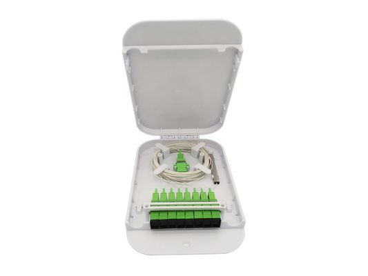 Beli FTTH Indoor Optic Terminal Box 8 Port Cassette Module 1*8 Mini PLC Splitter Box pembuatan online