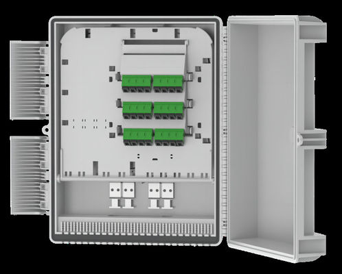 Beli 24 Port Fiber Splitter Box SC/LC Adaptor Wall/Pole Mount UV/Wetter Resistant pembuatan online