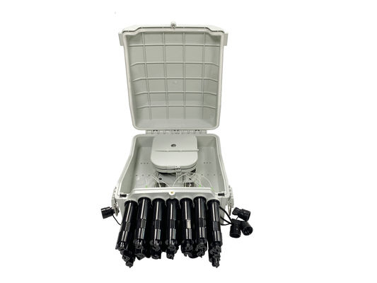 Beli FAT 16 Port Fiber Optic Splitter Box Waterproof Fast Connector Untuk Penggunaan Luar Ruang pembuatan online