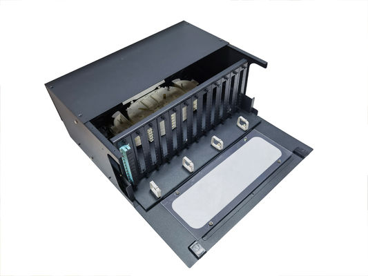 Beli 4U 144 Core Sliding Drawer Fiber Optic Patch Panel Dengan Adaptor Panel 19in pembuatan online