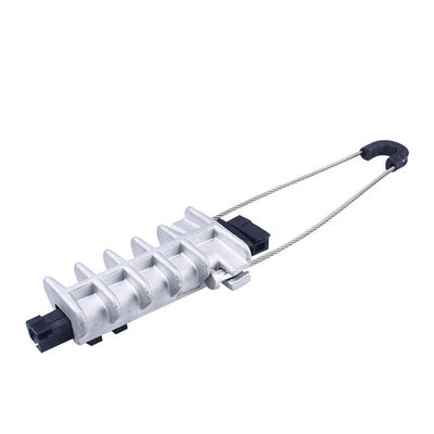 Beli FTTH ADSS Aksesoris Metal Dead End Anchor Clamp Fiber Optic Cable Clamp Untuk Kabel Serat pembuatan online