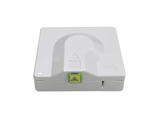 Beli FTTH SC Invisible Fiber Optic Wall Outlet Transparan 900um G657A G657B3 pembuatan online