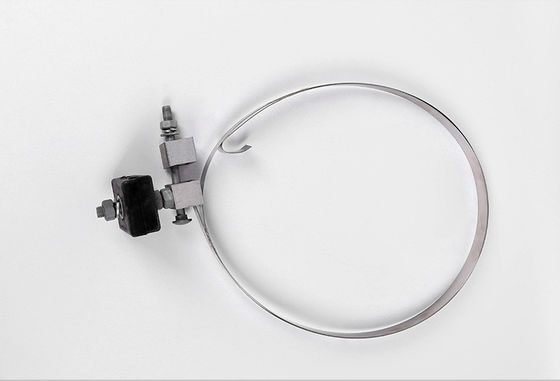 Beli ADSS Kabel Down Lead Clamp Dengan Strip yang Dipasang di tiang pembuatan online