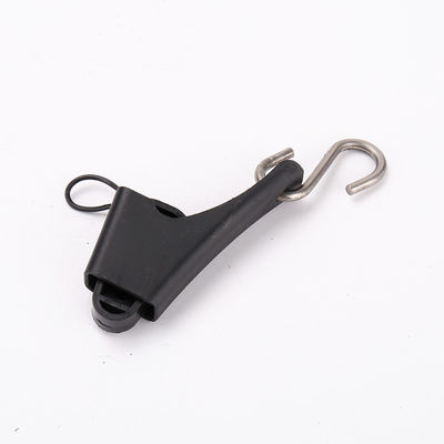 Beli ADSS Drop Wire Suspension Clamp dengan stainless steel S Hook kabel instalasi kit pembuatan online