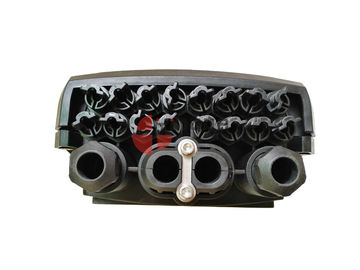 Beli 16 Output Kabel Serat Bersama Kotak, Hitam 1 x 16 Splitter Kabel Serat Optik Bersama Penutupan pembuatan online