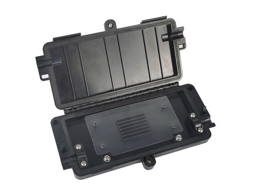 Beli FRB-6A Fiber Optic Splicing Box 12 Core 1in 1out Splice Closure Hitam IP65 dipasang di dinding pembuatan online
