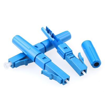 Beli FTTH Fast Installable Connector, LC UPC Fast Connector untuk Kabel Drop 2x3mm pembuatan online