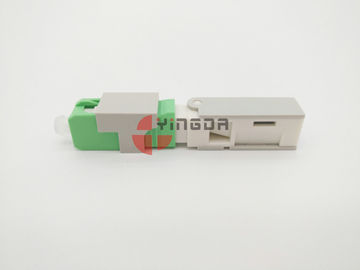 Beli FTTH Fiber Optic SC APC Mechanical Connector Clamshell Pre dipoles Fiber For Drop Cable pembuatan online