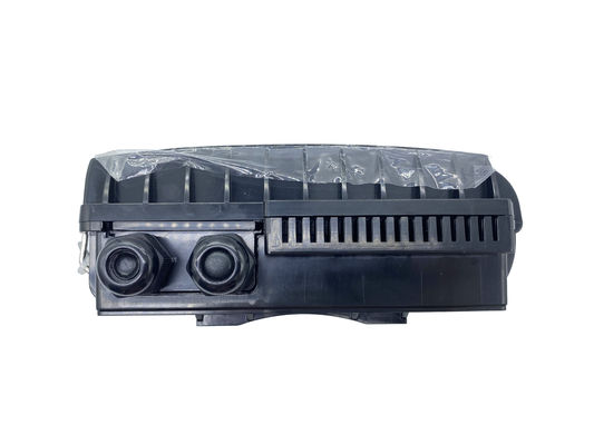 Beli FTTH Outdoor IP65 16 Inti Kotak Pemisah Serat Optik 1x16 Mini Splitter Konektor SC Kabel Falt Drop pembuatan online