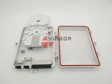 Beli 24 Ports FTTH Drop Cable Fiber Optic Termination Box untuk Distribusi Feeder Cable Wall Mount pembuatan online