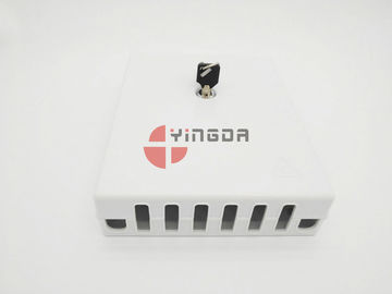 Beli 24 Cores Fiber Optic Distribution Box untuk Fiber To the Home Fusion Splice and Splitter Termination Enclosure pembuatan online