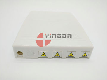 Beli 3 Ports 4 Cores FTTH Mini Termination Box ABS untuk 7-10mm dan 2x3mm Drop Cable Entry ROHS pembuatan online