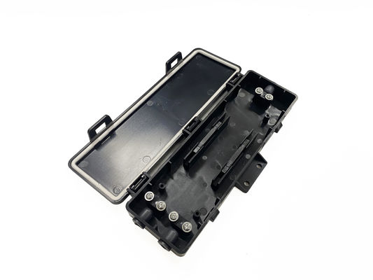 Beli YINGDA 1In 2Out 2Cores Fiber Optic Protection Box Material ABS Hitam Untuk Splicer Mekanis pembuatan online