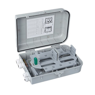 Beli YINGDA 32 Port Fiber Optic Splitter Box Untuk Outdoor FTTH Jaringan Waterproof Untuk XGSPON pembuatan online
