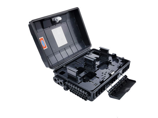 Beli Kapasitas tinggi dan aman Fiber Optic Splitter Box Caja Nap Box untuk FTTH Network dengan PLC Splitter 16core 32core pembuatan online