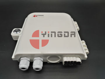 Beli 8 Port outdoor FTTH Kotak Serat Optik Splitter untuk Modul Mini 10 PLC splitter FDB0208B pembuatan online