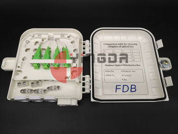 Beli 3in 8out Fiber Optic Splitter Box with1x8 SC / APC modul mini PLC splitter pembuatan online