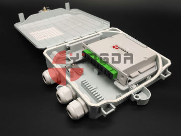 Beli Modul LGX Fiber Optic PLC Splitter Box, Tiang Mount dan Wall Mount 12 Fibers FAT pembuatan online