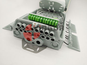 Beli 96 Cores Fiber Optic Splice Closure dengan Splitter PLC 1x16 SC / APC, Splitter Box Outdoor 16 Ports pembuatan online