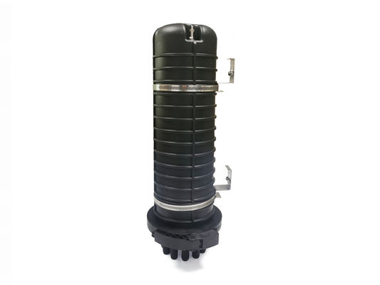 Beli 144 Core Dome Fiber Optic Splice Cable Closure IP68 Heat Shrinkable Seal dengan katup udara untuk bawah tanah luar ruangan pembuatan online