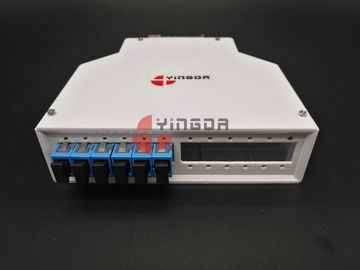 Beli 12 SC Ports Kotak Penghentian Serat Optik, DIN Termination Box ABS pembuatan online