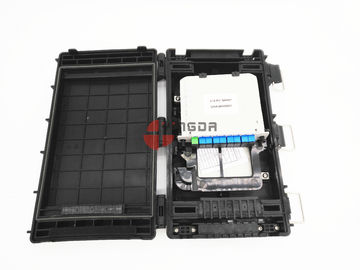 Beli 24 Core FTTH PLC Kotak Serat Optik Splitter, 8 Port Fiber Optik Splice Box IP65 pembuatan online