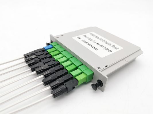 Beli Optical Splitter PLC Cassette dengan Pigtail 1x8 PLC Balanced Inset Type SC APC LGX Splitter Box pembuatan online