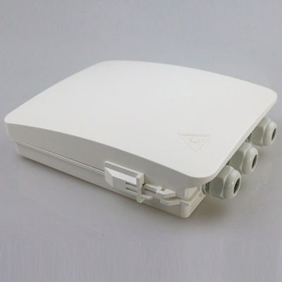 Beli IP65 Perlindungan Fiber Optic Termination Box untuk Jaringan FTTX 8 Core Capacity Slide Lock Rotating Tray Anti-UV pembuatan online
