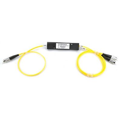 Beli 1310/1490nm Reflection ABS Module WDM FWDM Coupler 1*2 dengan Konektor SC/APC pembuatan online
