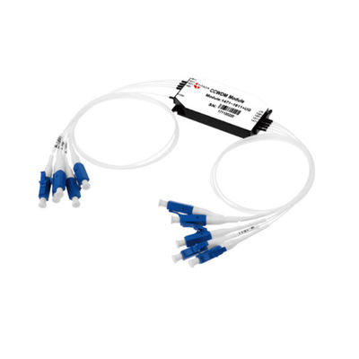 Beli Mini Box 8Ch CWDM Modul Mux Demux Pasif dengan Konektor SC LC Serat inti tunggal 1470 ~ 1610nm pembuatan online