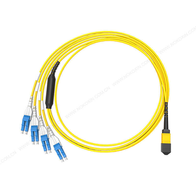 Beli 8 Core MPO Multimode Elite Breakout Cable Female To LC Duplex MTP MPO Patch Cord Untuk Jaringan 4G/WiFi/FTTH/3G/GSM/GPRS pembuatan online