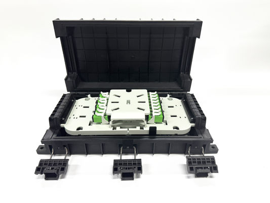 Beli Fiber 1:16 PLC splitter Box Outdoor Fiber Optic Distribution Enclosure Mini FTTH Termination Box cajas nap box IP65 pembuatan online