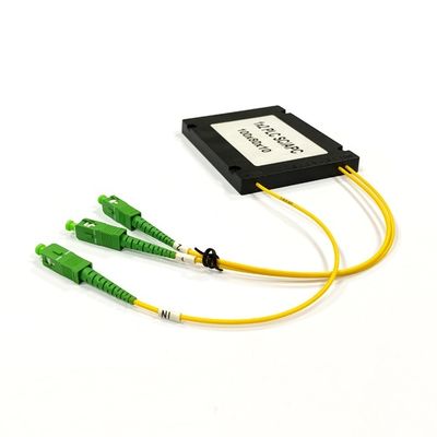 Beli Single Mode FTTH Fiber Optic Splitter 1X2 1X4 1X8 dengan ABS Box 2.0mm untuk FTTA Fiber Optic Equipment Penggunaan di FTTH pembuatan online