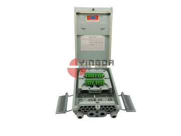 Beli IP65 Luar Kotak Serat Optik Splitter Dinding 16 Core 1x8 Bahan Coupler ABS PC pembuatan online