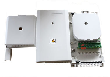 Beli FTTH 8 Port Uncut Kabel Fiber Optic Termination Box IP54 Untuk 1/8 Plc Splitter Selesai pembuatan online