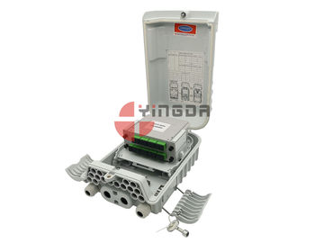 Beli 16 Port Tiang Gunung Fiber Optic Box Kabel IP66 Untuk FTTH Nap Caja Terminal Gray pembuatan online