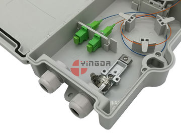 Beli FTTH 4 Core Luar Kotak Pemutusan Serat, Kotak Koneksi Serat Optik SC Adapter pembuatan online