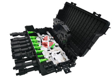Beli SC Adapter Coupler Kabel Serat Kotak Bersama Penutupan 16 Port 2 In 2 Out PP Warna Hitam pembuatan online