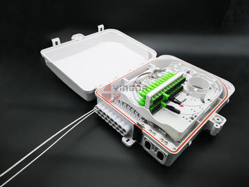 Beli FDB0324 Putih PC SC Serat Optik Pemutusan Kotak ODB OSB 24 Port Desain Engsel pembuatan online