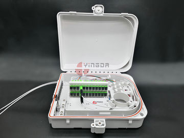 Beli 24 Port Fiber Optic Box Distribusi Box Mount Dengan Adaptor SC / Pigtails pembuatan online