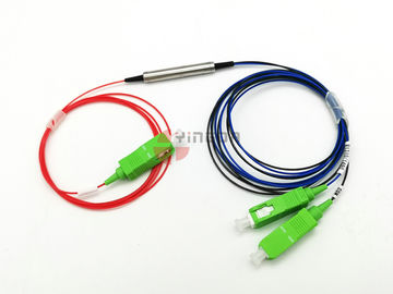 Beli 1550nm SC UPC SC APC SMF 28e Optik WDM FWDM Splitter pembuatan online
