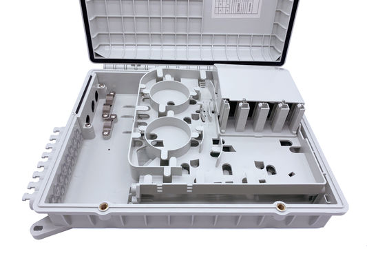 Beli 16Ports Kabel Serat Optik GPON Pasif Splitter Termination Box SC 1:16 FTTH Drop Cable Enclosure pembuatan online