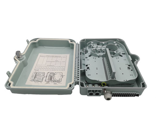 Beli 24 Core Outdoor Mid Span Access Fiber Optic Splitter Box FTTH GPON CTO IP65 pembuatan online