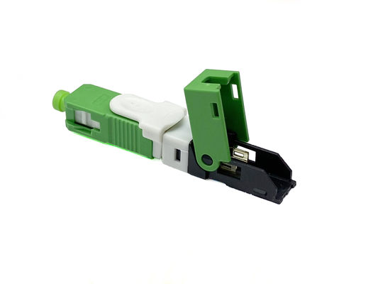 Beli ESC250D APC Field Assembly Konektor Optik Konektor Lapangan Hijau yang Dapat Dipasang pembuatan online
