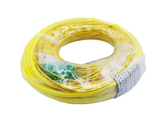 Beli 48 Cores GJFJV Fiber Optic Pra-Dihentikan Perakitan 2.0mm Bundel Kabel Patch LC APC LSZH Corning Yellow pembuatan online