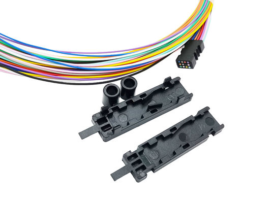 Beli Ribbon Fiber Optic Breakout 4 6 12 Core Fan Out Kit 0.9mm Buffer Tube 2 Mts 6 Kaki pembuatan online