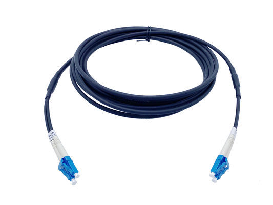 Beli Luar FTTA LC Duplex Kabel Optik Perakitan Patch Cord GJFJV 7.0mm G657A2 2.0mm pembuatan online