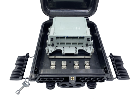 Beli 1x16 Splitter Kotak Distribusi Serat Optik 24 Core IP65 Tahan Air pembuatan online